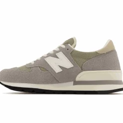 New Balance Buty męskie M990TA1 – szaro–zielone