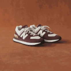 New Balance Buty męskie U574LGRB – czerwone