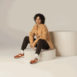 New Balance Buty U574HT2 – pomarańczowe