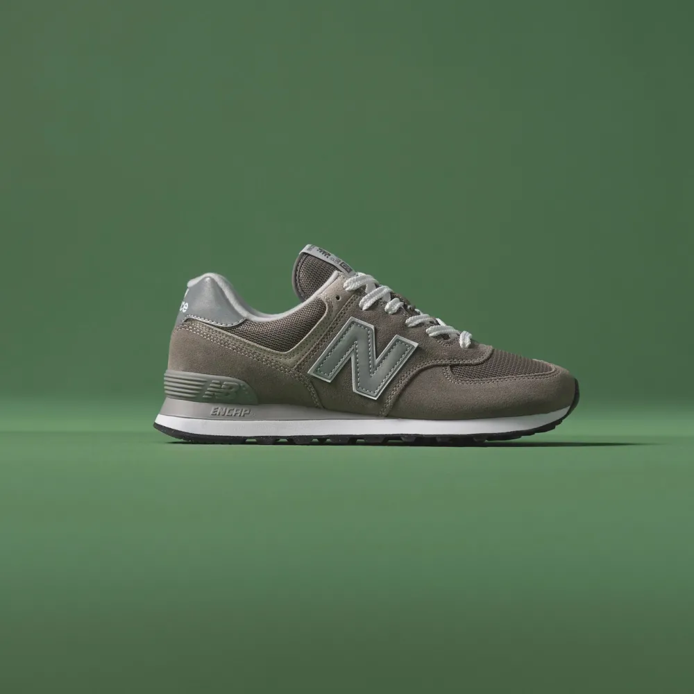 New Balance Buty WL574EVM – bordowe