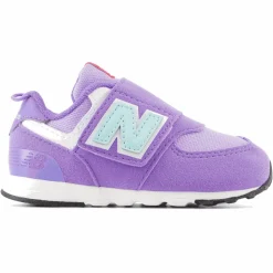 New Balance Buty niemowlęce NW574HGK – fioletowe