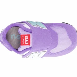 New Balance Buty niemowlęce NW574HGK – fioletowe