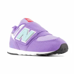 New Balance Buty niemowlęce NW574HGK – fioletowe