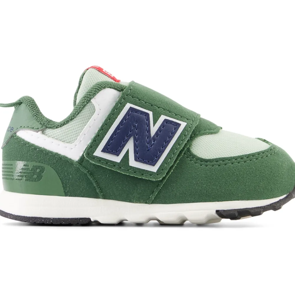 New Balance Buty niemowlęce NW574HGB - zielone
