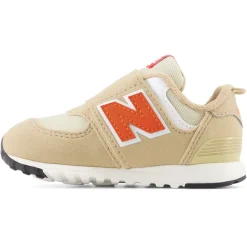 New Balance Buty niemowlęce NW574HBO - beżowe