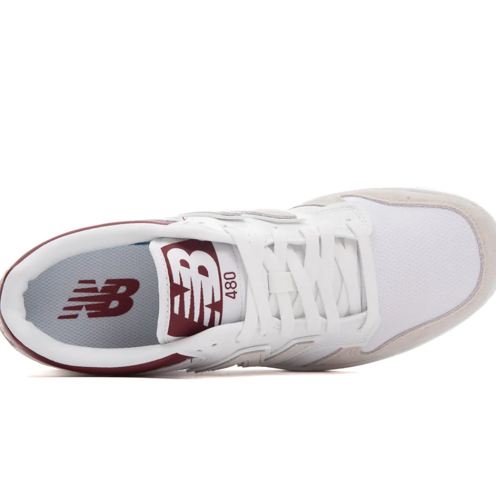 New Balance Buty unisex BB480LKB – białe