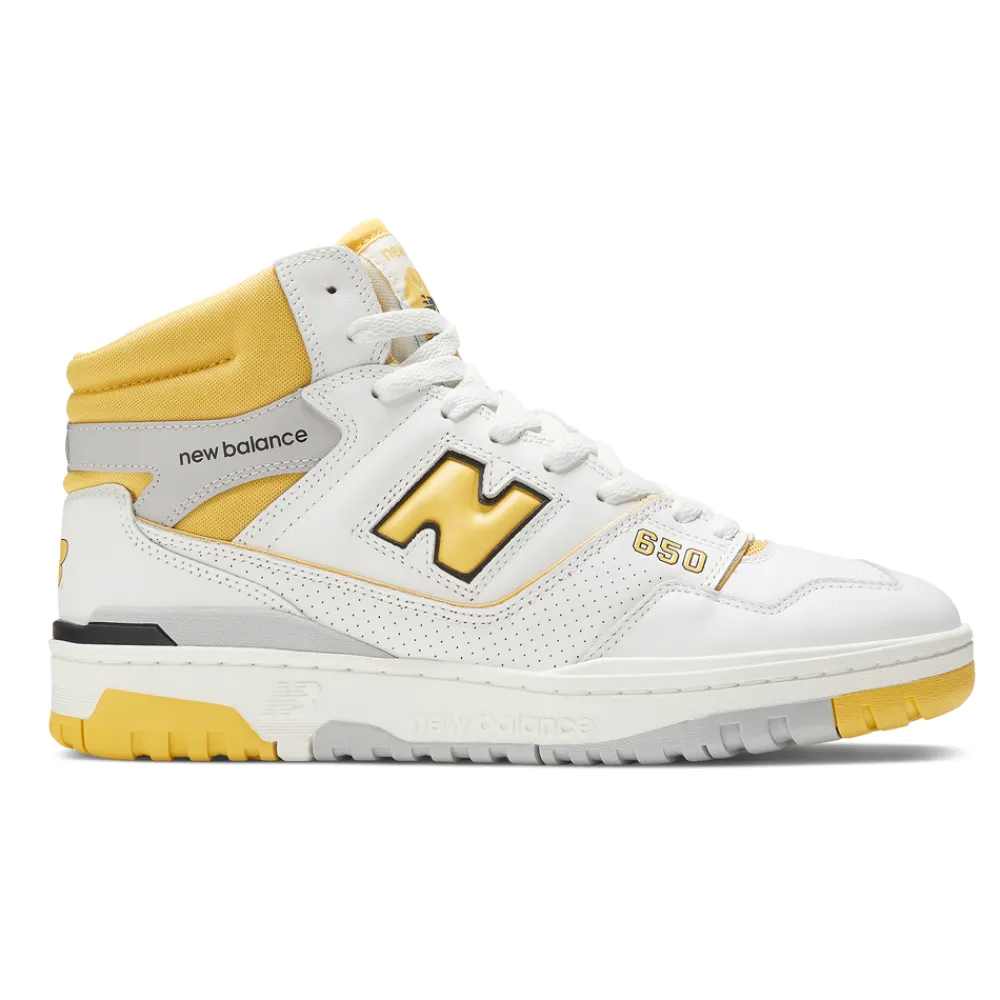 New Balance Buty unisex BB650RCG – białe
