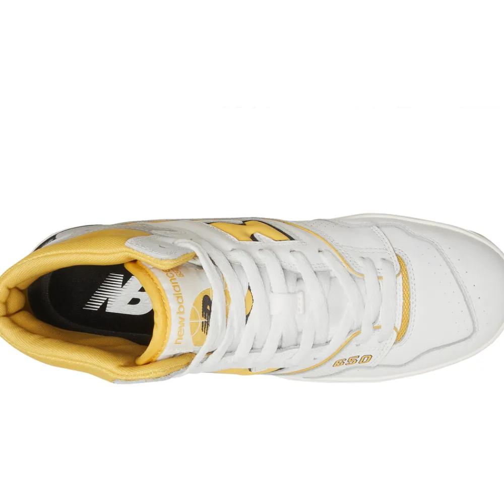 New Balance Buty unisex BB650RCG – białe