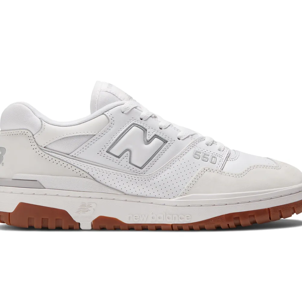 New Balance Buty unisex BB550WGU – białe