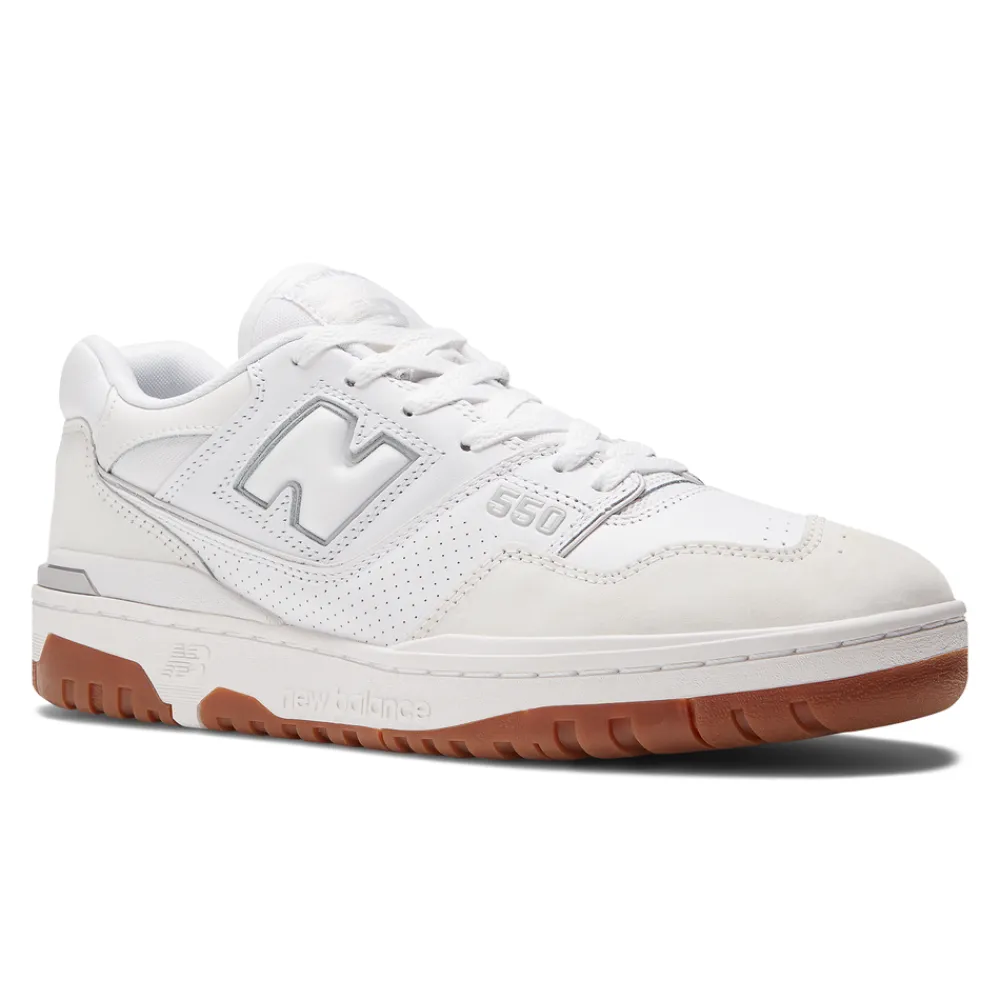 New Balance Buty unisex BB550WGU – białe