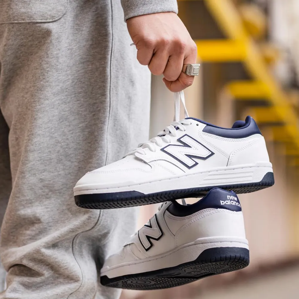 New Balance Buty unisex BB480LWN – białe