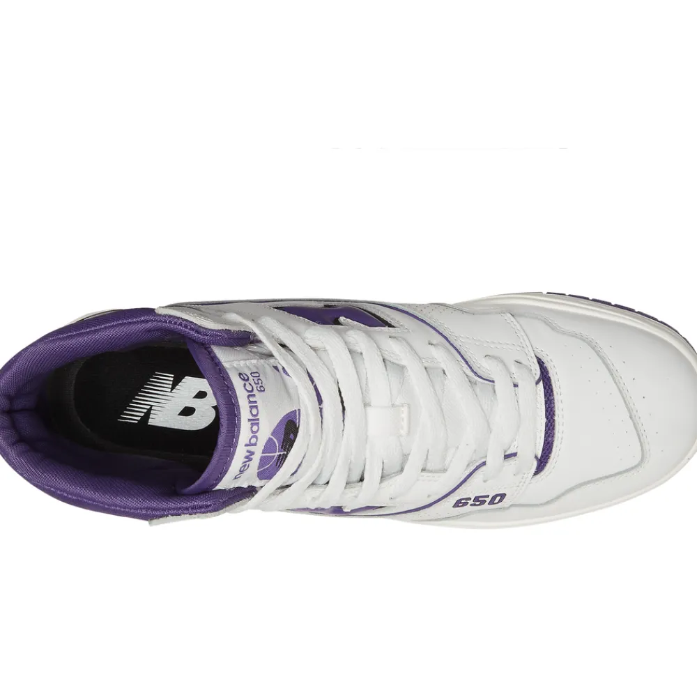 New Balance Buty unisex BB650RCF – białe