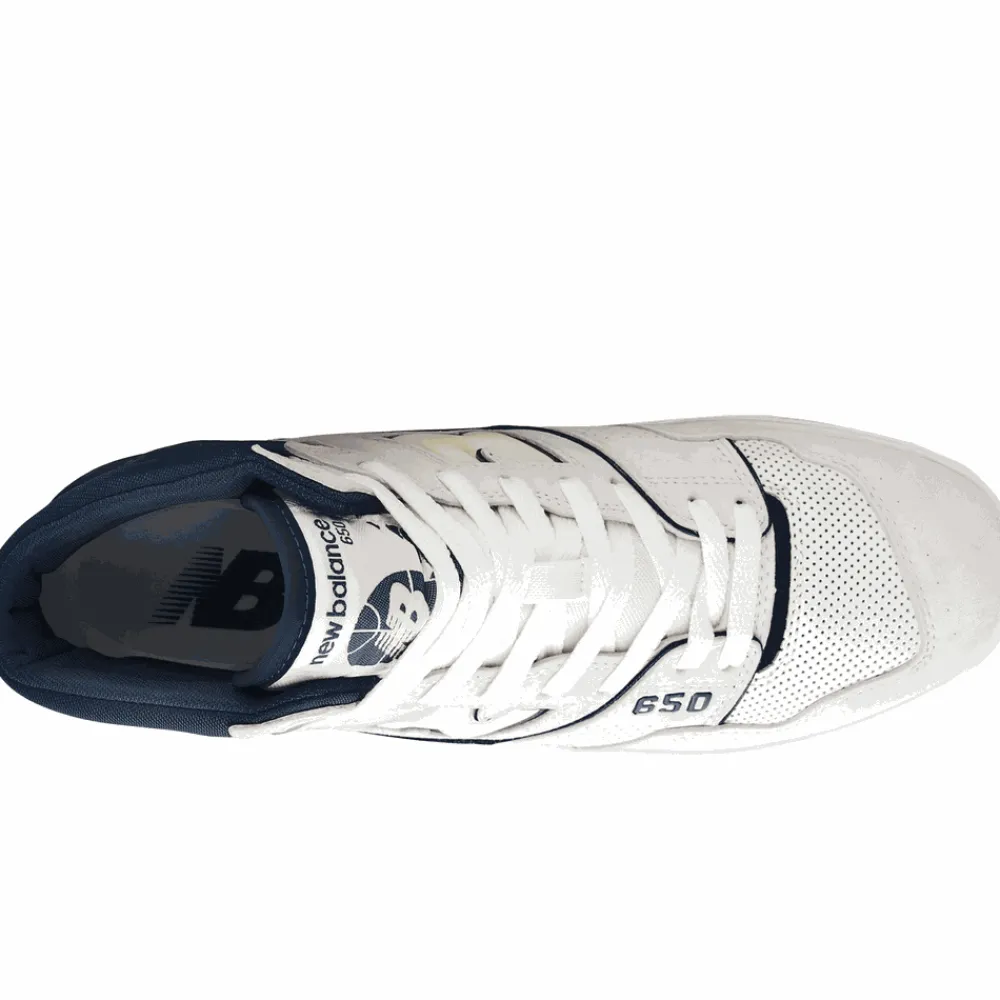 New Balance Buty unisex BB650RVN – białe