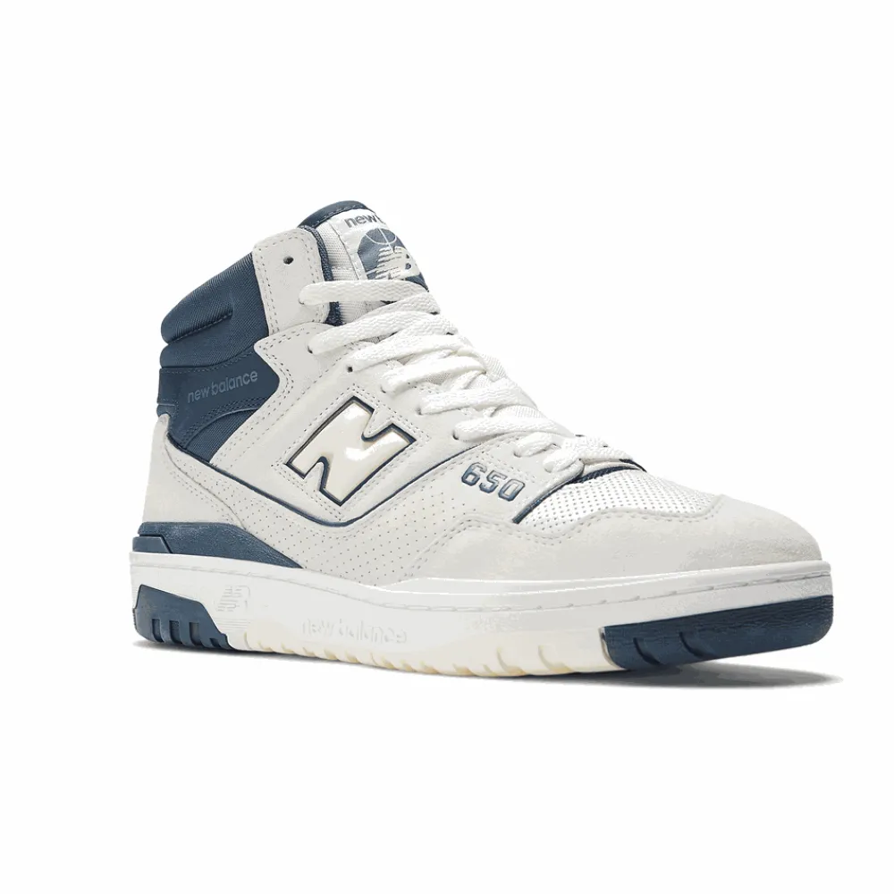 New Balance Buty unisex BB650RVN – białe