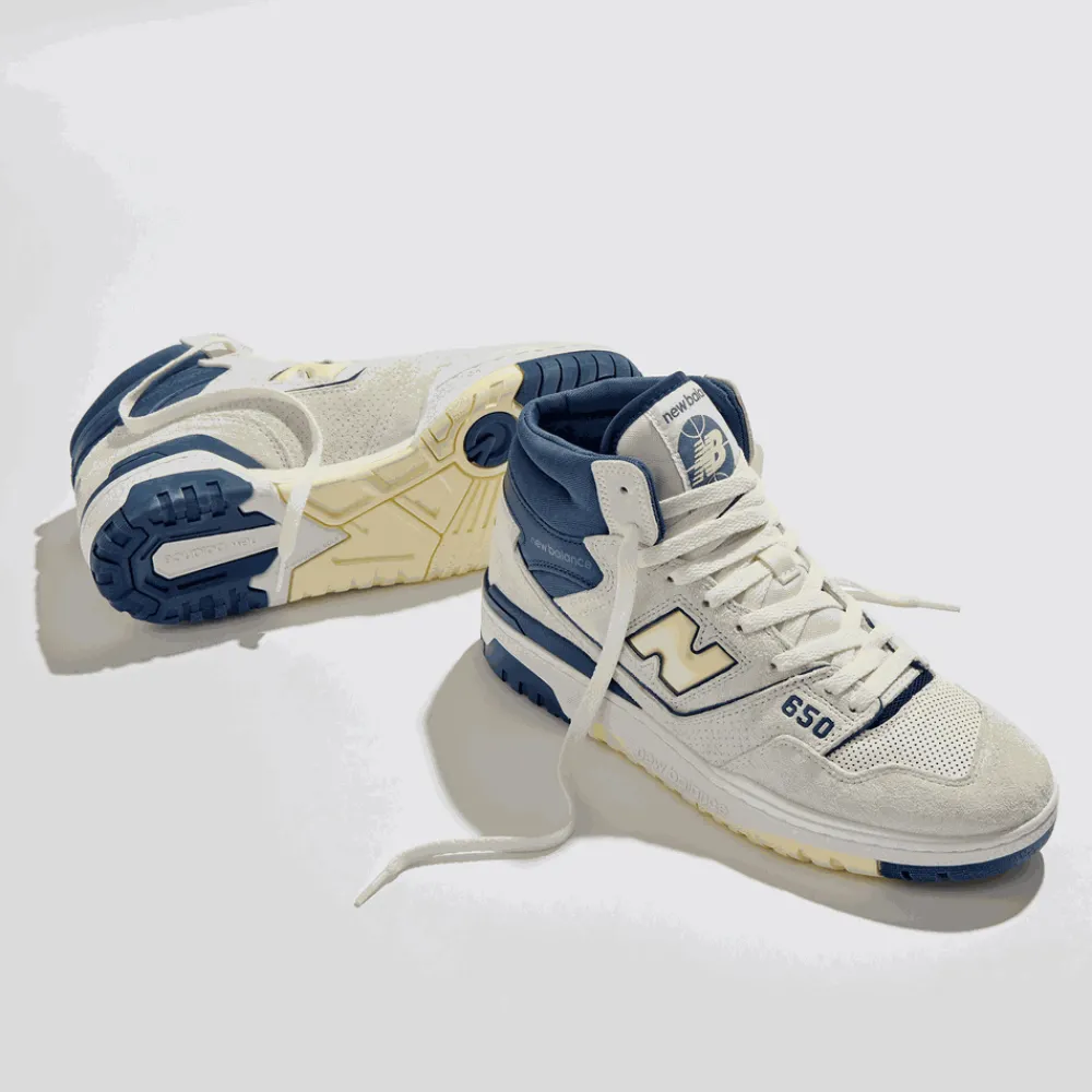 New Balance Buty unisex BB650RVN – białe