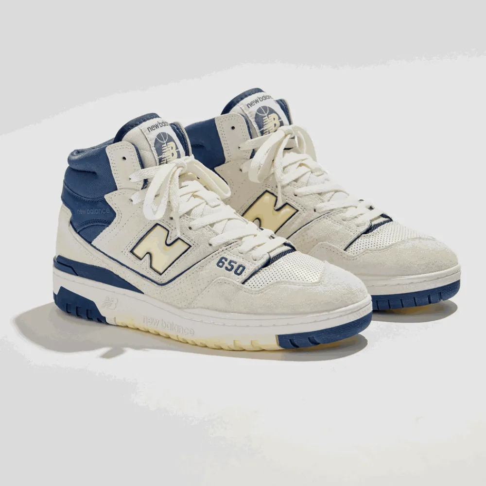 New Balance Buty unisex BB650RVN – białe