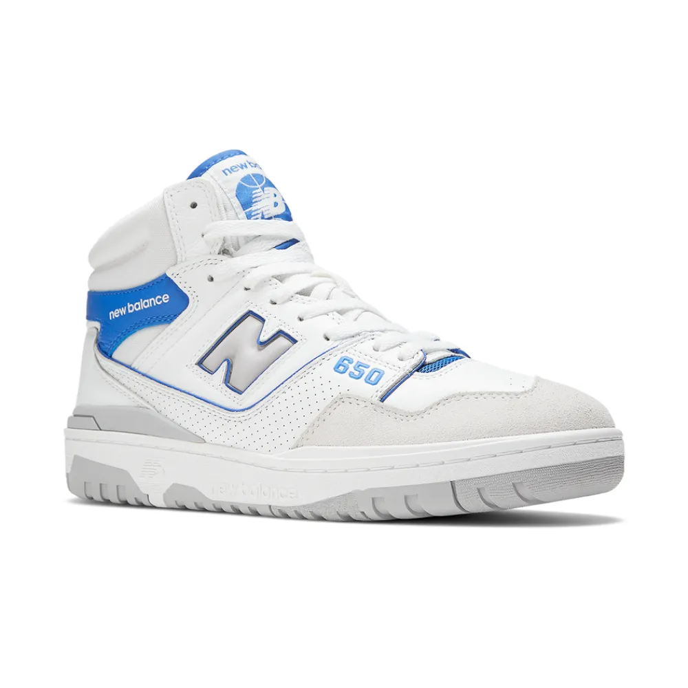New Balance Buty unisex BB650RWI – białe