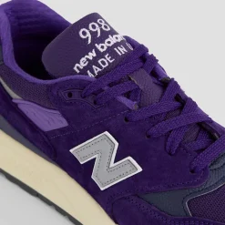 New Balance Buty unisex U998TE – fioletowe