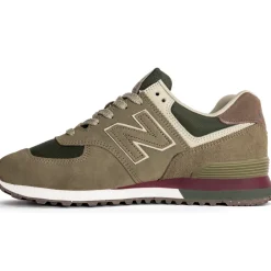 New Balance Buty unisex U574UBB – brązowe