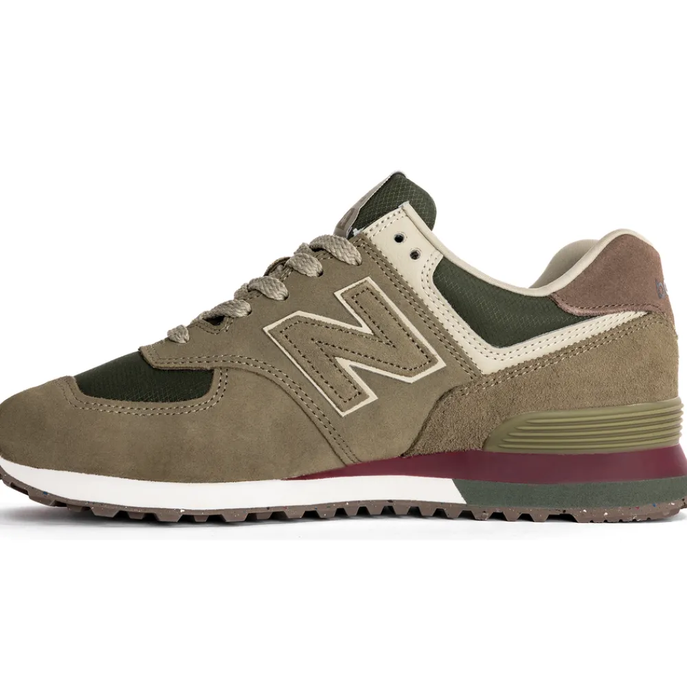 New Balance Buty unisex U574UBB – brązowe