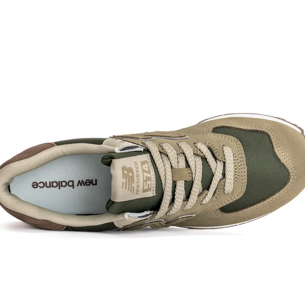 New Balance Buty unisex U574UBB – brązowe