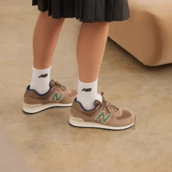 New Balance Buty unisex U574SBB – brązowe