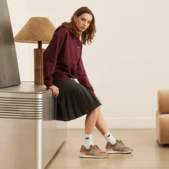 New Balance Buty unisex U574SBB – brązowe