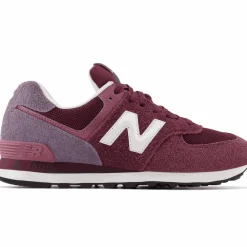 New Balance Buty unisex U574ABO – bordowe