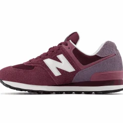 New Balance Buty unisex U574ABO – bordowe