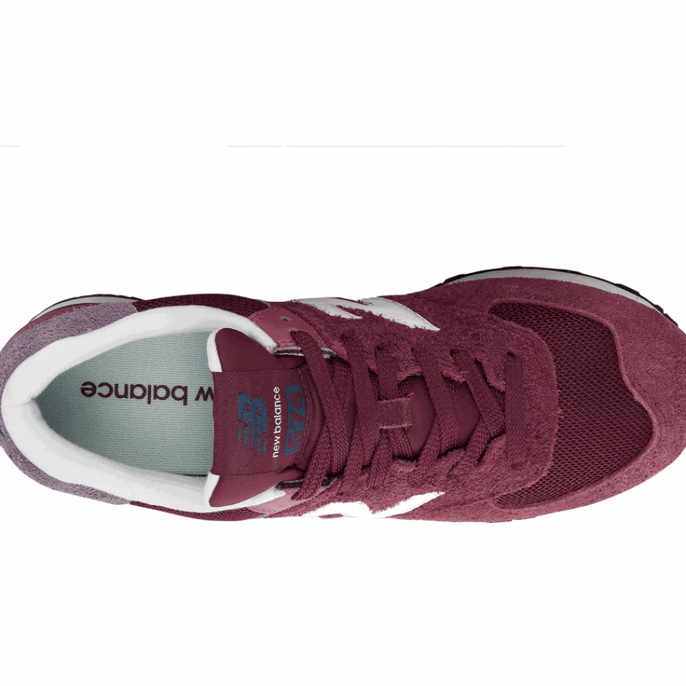 New Balance Buty unisex U574ABO – bordowe