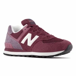 New Balance Buty unisex U574ABO – bordowe