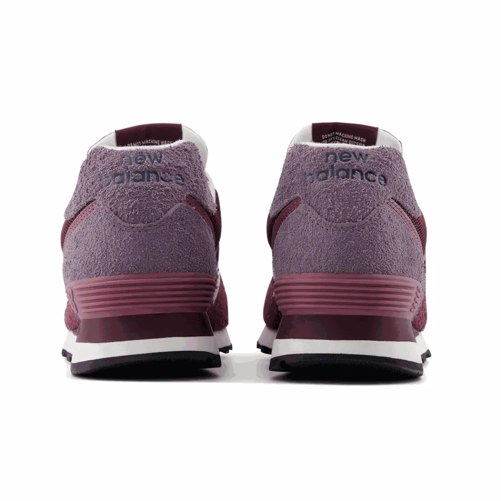 New Balance Buty unisex U574ABO – bordowe