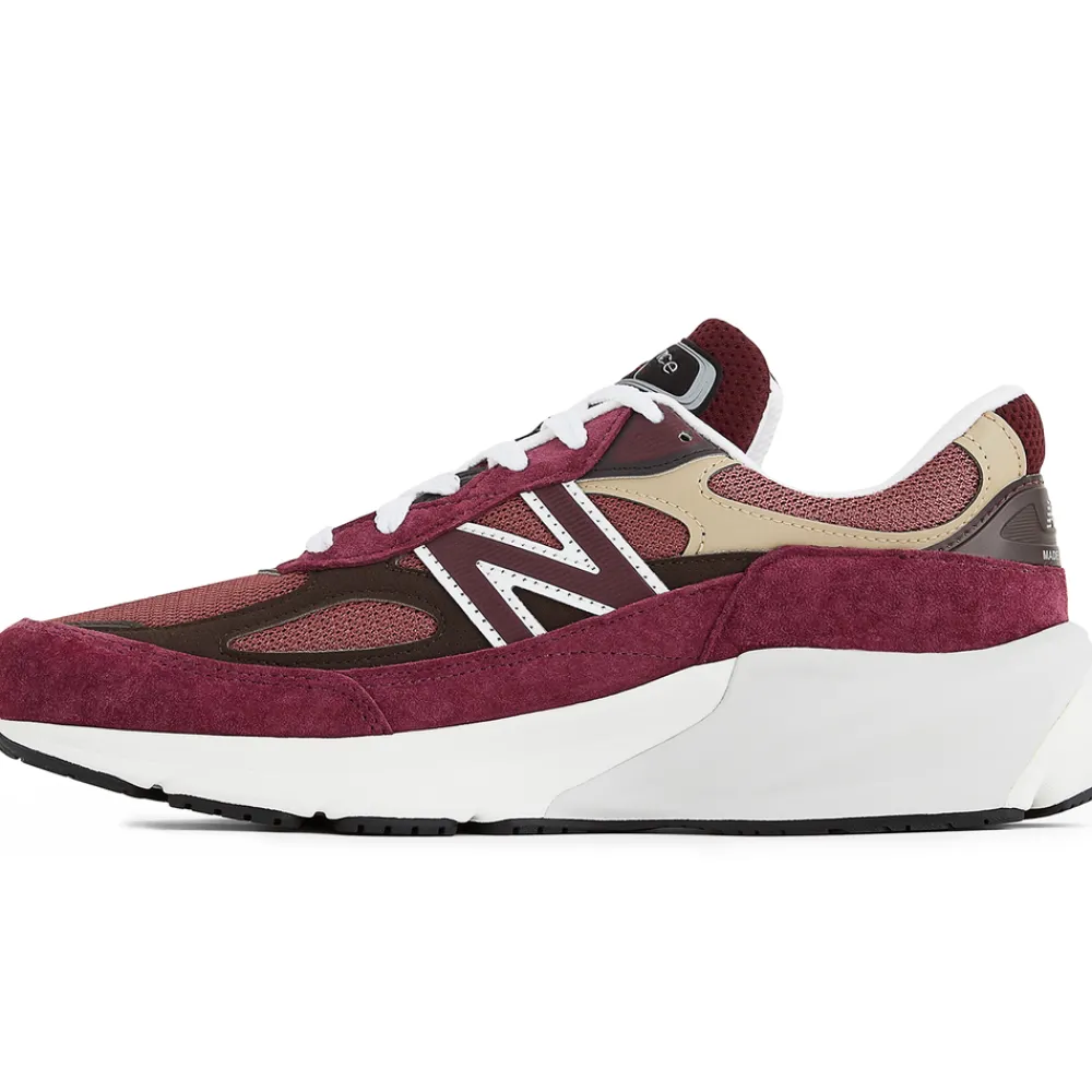 New Balance Buty unisex U990BT6 – bordowe