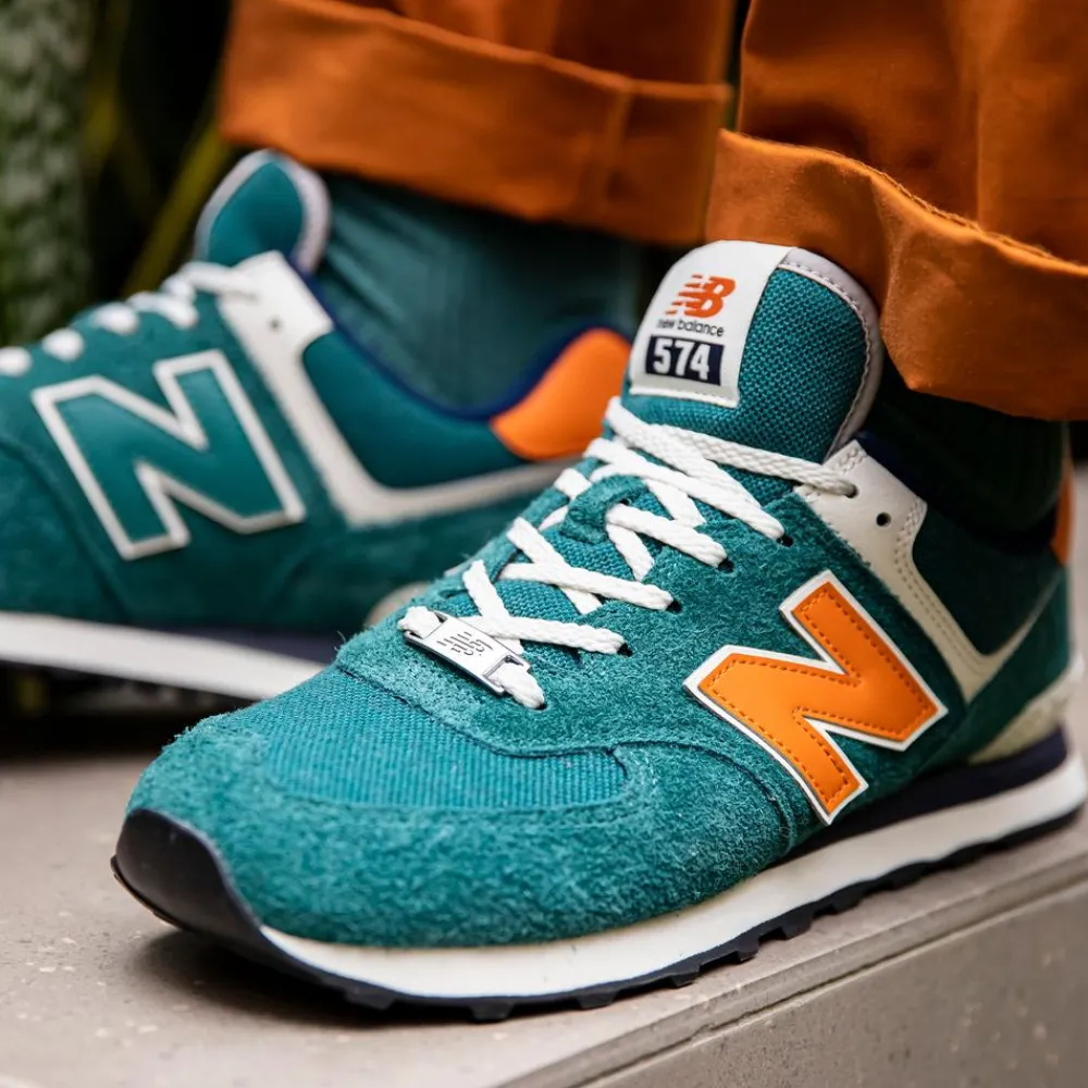 New Balance Buty unisex U574DI2 – zielone