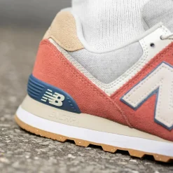 New Balance Buty unisex U574SR2 – czerwone