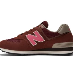 New Balance Buty unisex U574GR2 – bordowe
