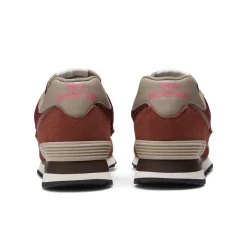 New Balance Buty unisex U574GR2 – bordowe