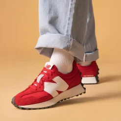 New Balance Buty unisex U327EC – czerwone