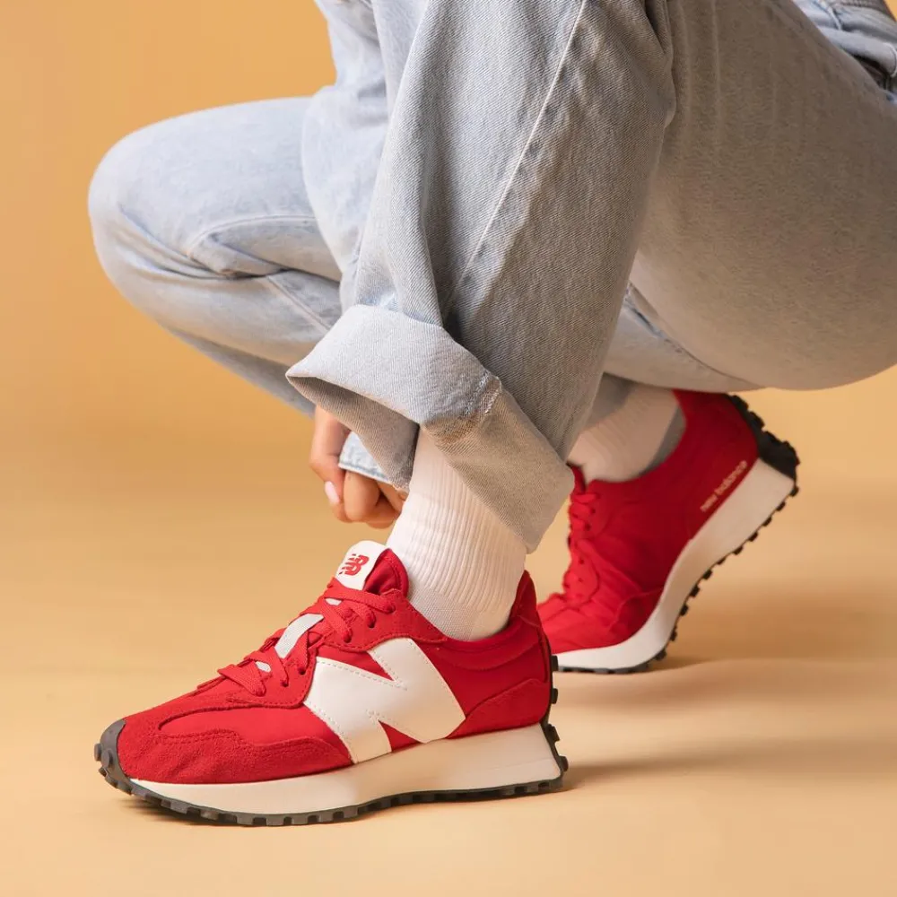 New Balance Buty unisex U327EC – czerwone