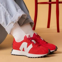 New Balance Buty unisex U327EC – czerwone