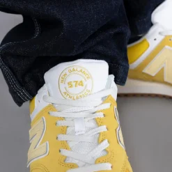 New Balance Buty unisex U574YK2 – żółte