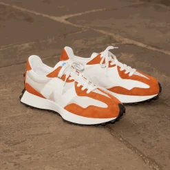 New Balance Buty unisex U327LF – pomarańczowe