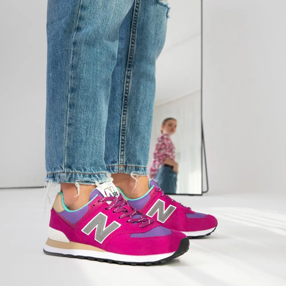 New Balance Buty unisex U574PI2 – różowe
