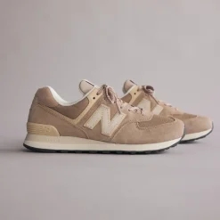 New Balance Buty unisex U574WO2 – beżowe