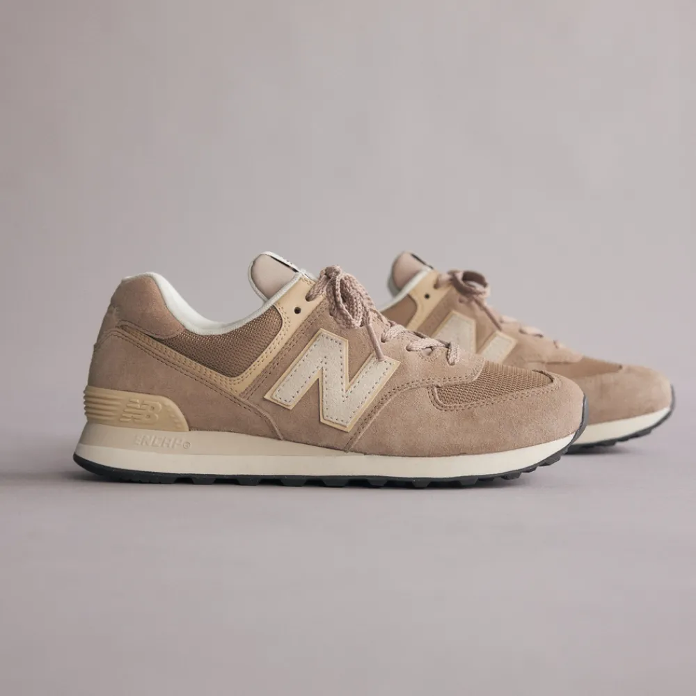 New Balance Buty unisex U574WO2 – beżowe