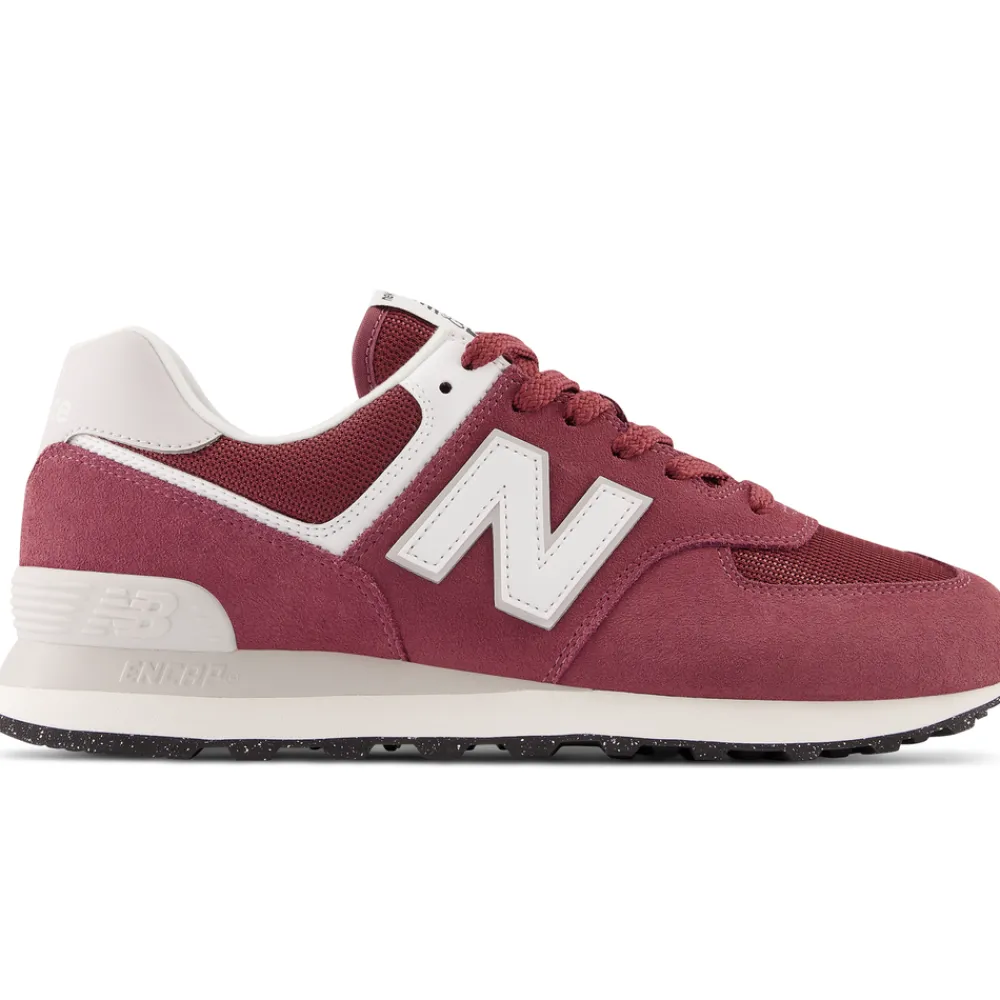 New Balance Buty unisex U574MR2 – bordowe