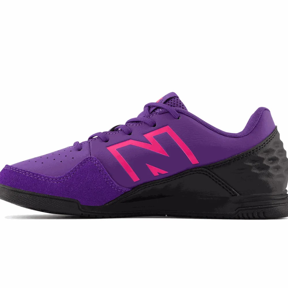 PIKANOENA*New Balance PIKANOENA Halówki dziecięce AUDAZO V6 COMMAND JNR IN SJA2IPH6 – fioletowe