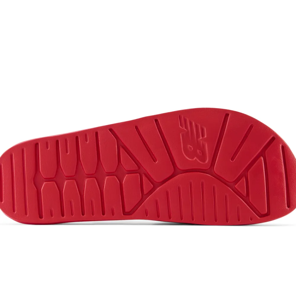 New Balance Klapki unisex SUF200F2 – czerwone