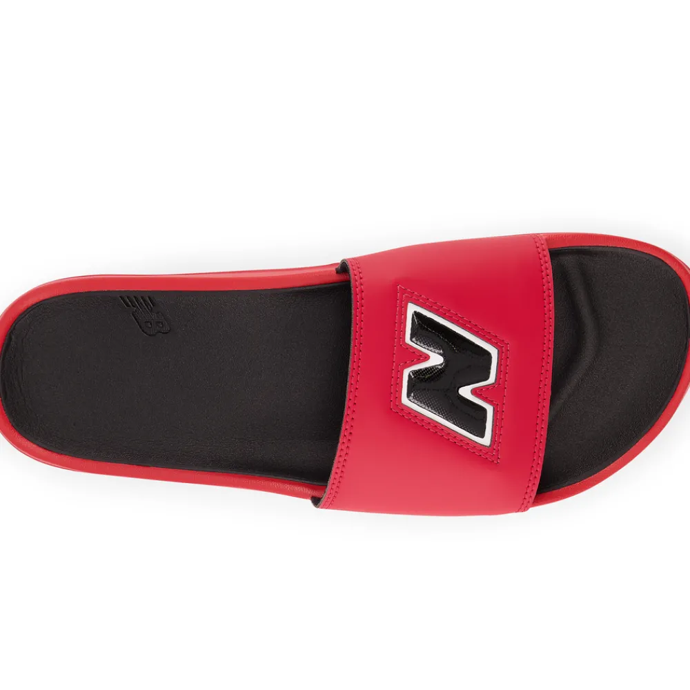 New Balance Klapki unisex SUF200F2 – czerwone