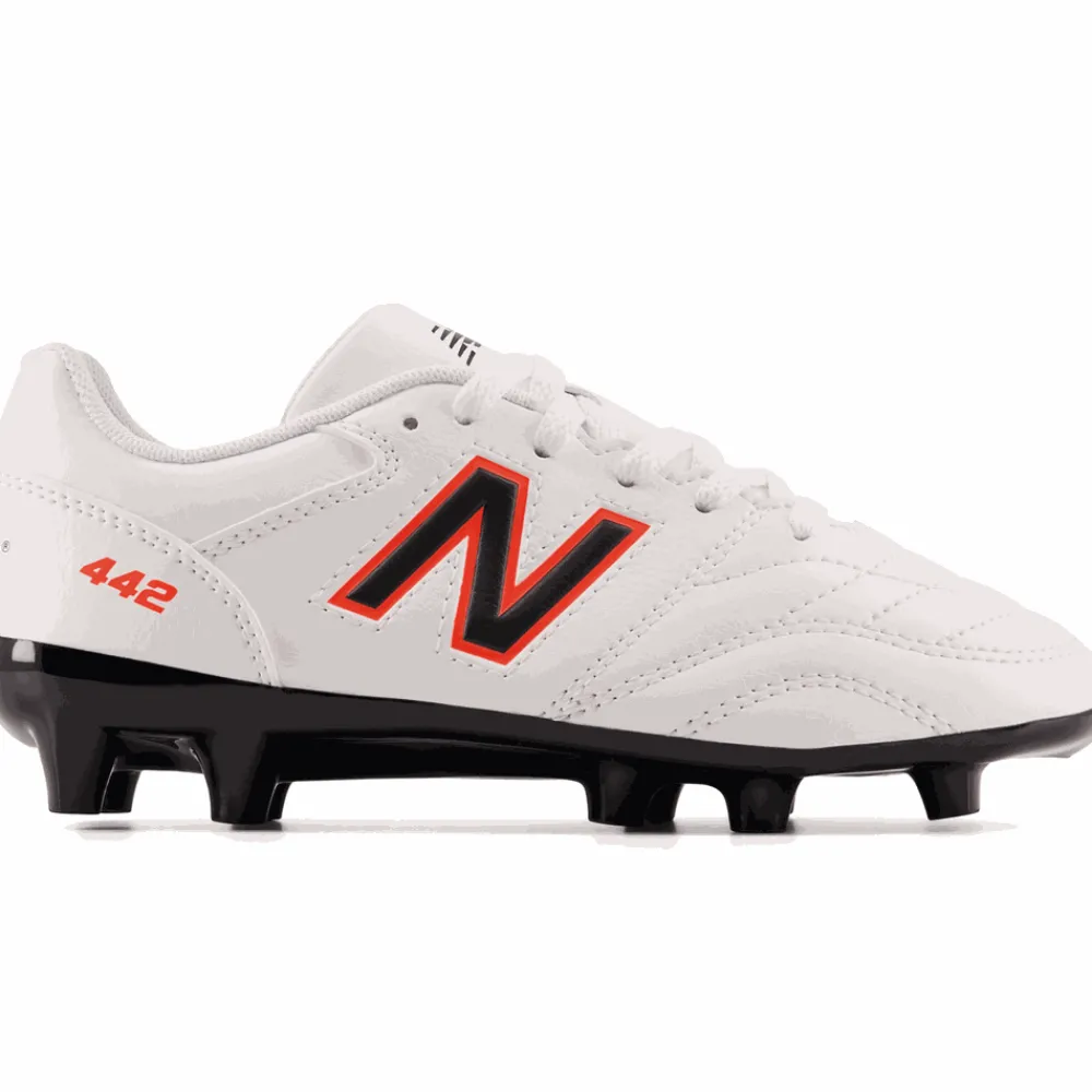 PIKANOENA*New Balance PIKANOENA Korki dziecięce 442 V2 ACADEMY JNR FG JS43FWD2 – białe
